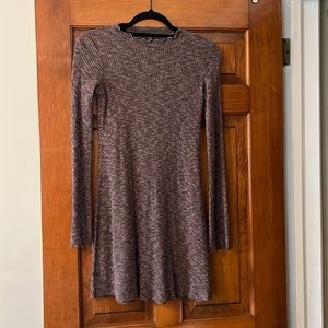 Adorable heathered brown/black dress from American Eagle! Size XS